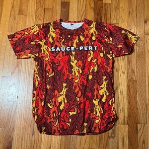 Flame Print T-Shirt